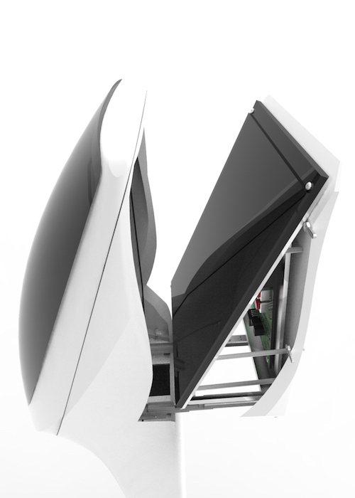 Standing indicator top slider render